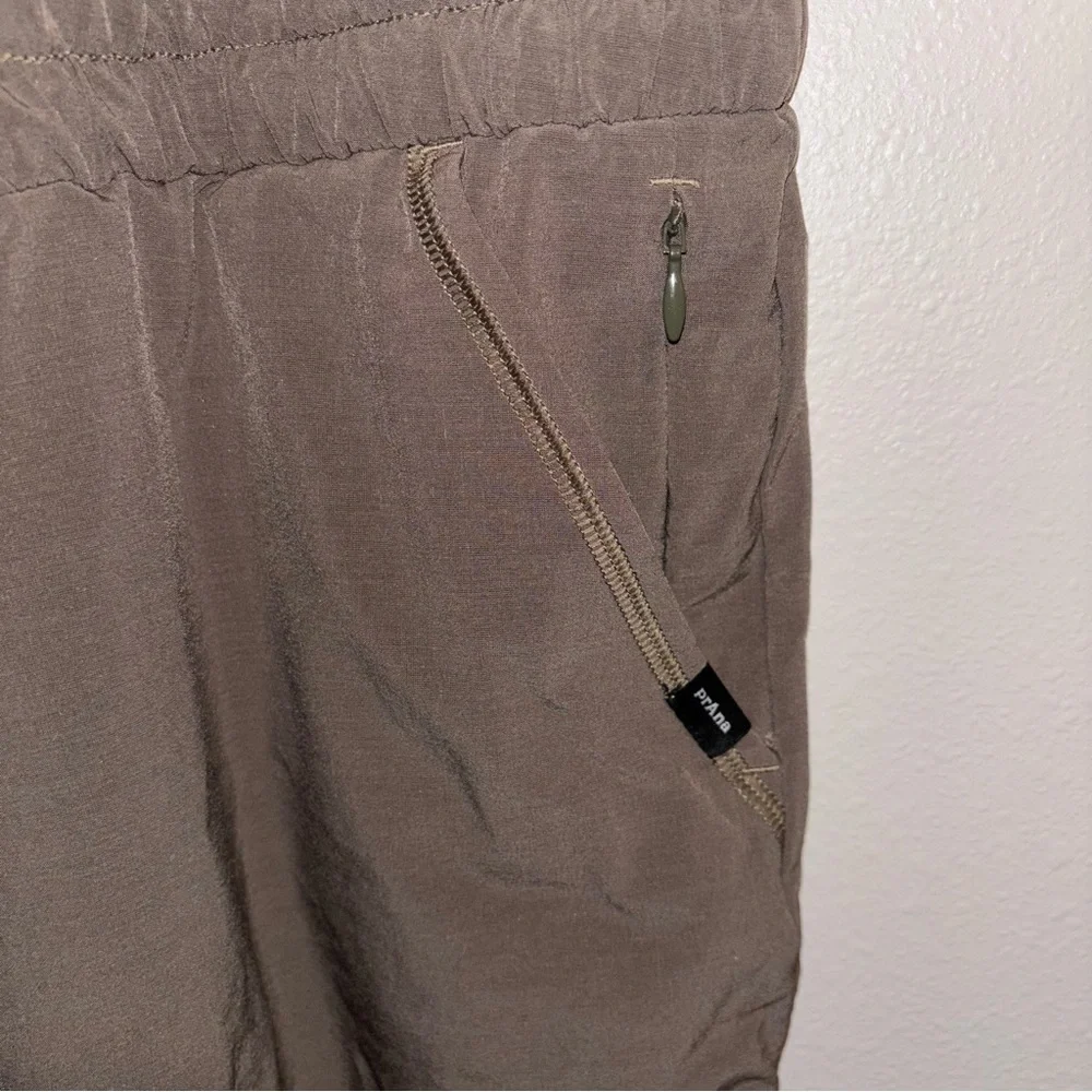 PrAna Olive Utility Romper Size M - Picture 3 of 4